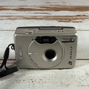 Canon ELPH LT APS Point And Shoot Film Camera Silver